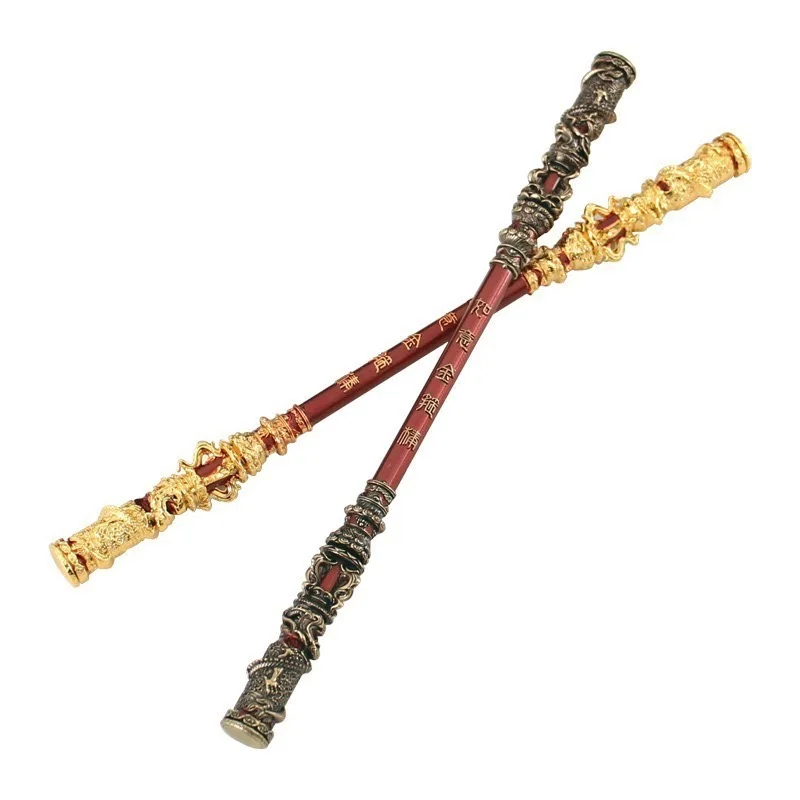 Black Myth Wukong Ruyi Golden Hoop and Metal Weapon Model Desktop Alloy Ornament Game Peripheral Large Weapons