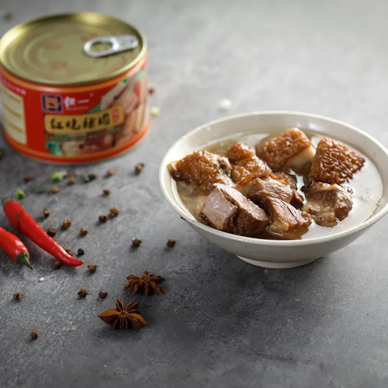 High quality Wholesale meat dishes OEM Factory Supplies HACCP Pork Hind legs Stewed Meat