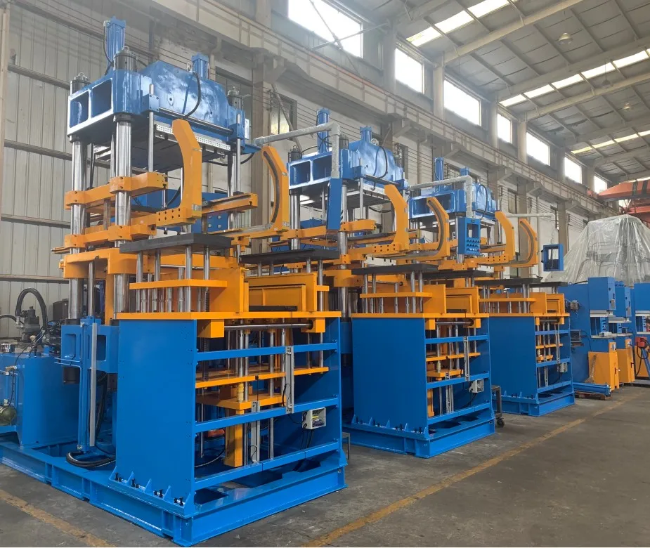 2020 new rubber vulcanizing press for rubber railway shock absorbing making