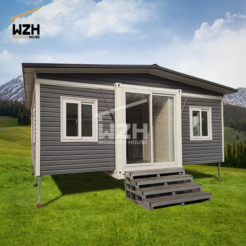 Casa prefabricada moderna 2 room de 120m2 modular lujo modulo molde movil muebles nia para 4 peronas