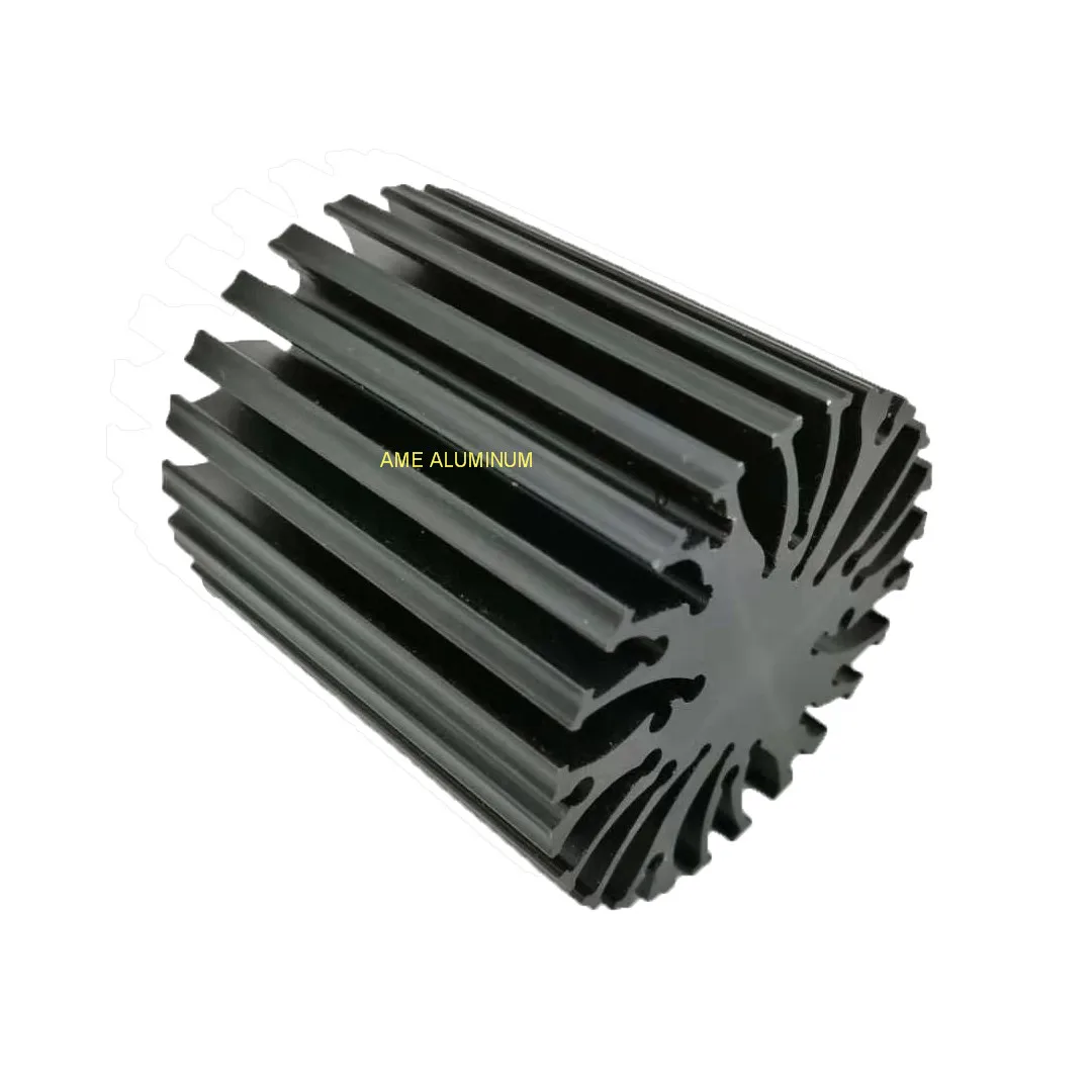 High Performance Customize Powder Coating Anodized Aluminum Passive LED Bulb Heat Sink