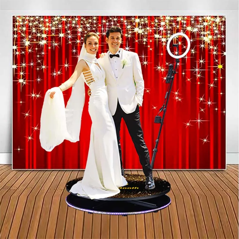 Factory 360 Photo Booth Magnet Logo With Free Accessories 360 Photo Booth 3.5 Free Custom Logo Photo Booth 360 Shell Kiosk Props