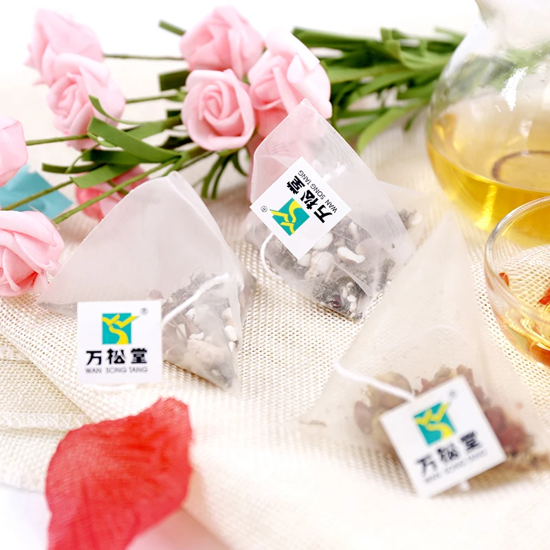 Healthy Herbal Extract Blend Tea Wholesale 100% organic natural herbal Pyramid Triangle Tea bags