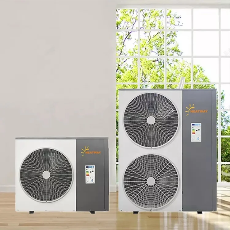-35c Low Temperature 16KW inverter Split Evi Air to Water Heat Pump with house heating , cooling and hot water
