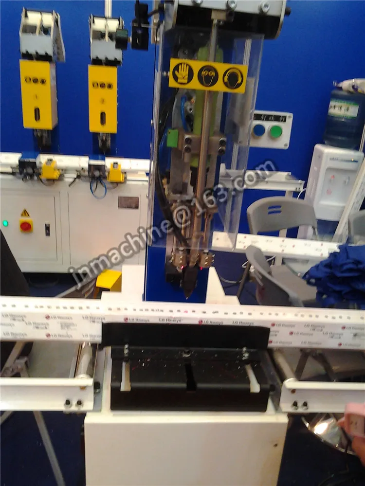 UPVC single head screw fasten machine for window and door manufacturing