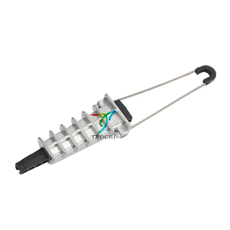 Aluminum alloy PAL series anchor clamp 15kn for ADSS cable wire 14-16mm installation