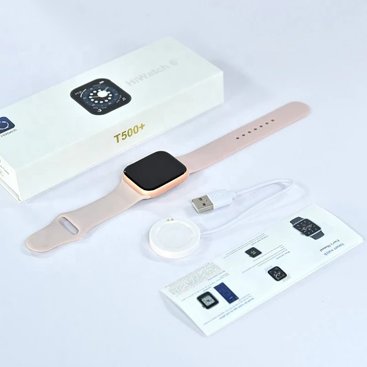 2021 New T500 Plus series 6 Reloj Smart Watch 2021 1.75 Inch Full Screen Hiwatch New Wireless Call Games SmartWatch T500 Plus