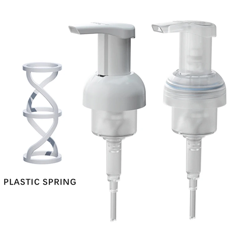 High quality plastic PP PET  foam pump mousse foam pump press type liquid