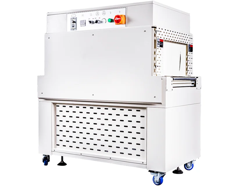 Pizza Box Shrink Wrap Packaging Machinery Confectionery Cosmetic DVD Tunnel Packing