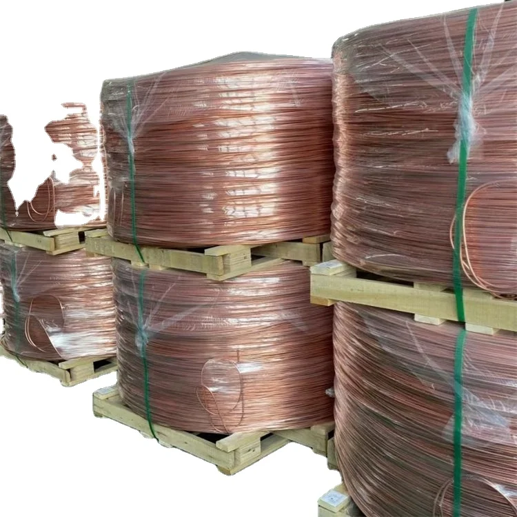 Red copper wire rod 8mm producer with large stock supply