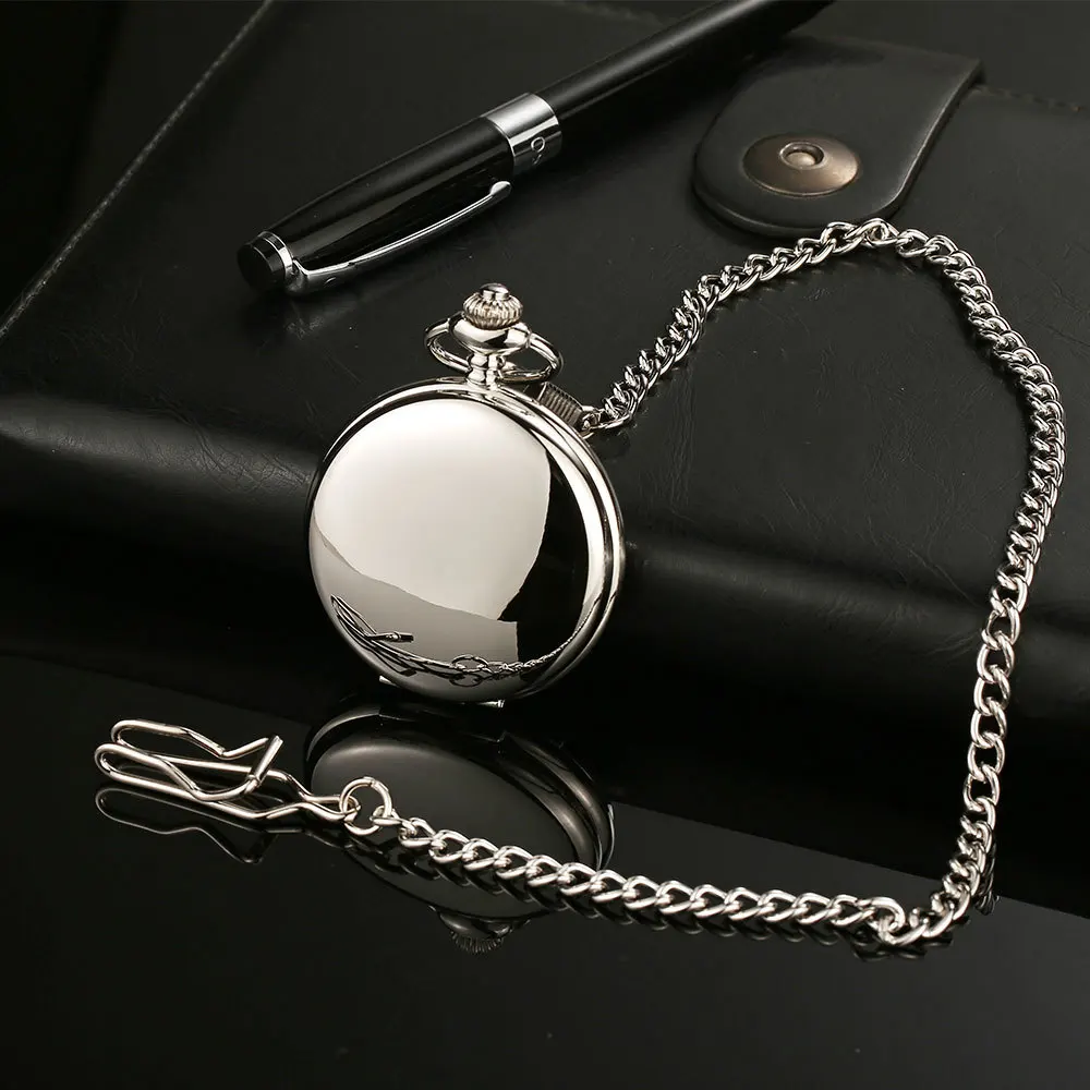 Fashion quartz watch custom pocket watch for groomsman wedding gift watch