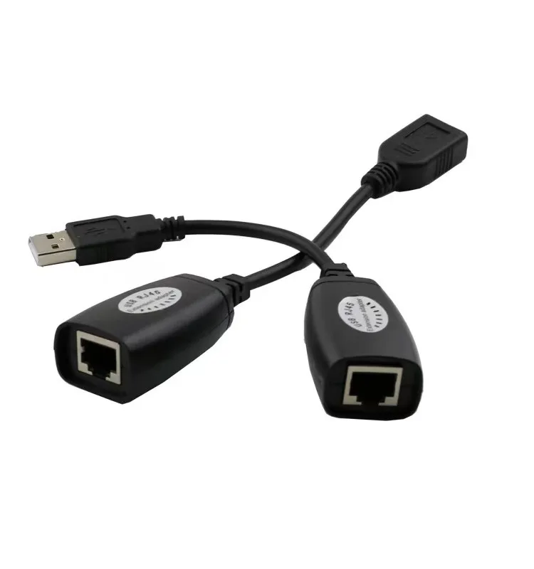 USB extension cable USB signal amplifier USB to RJ45 network cable extender
