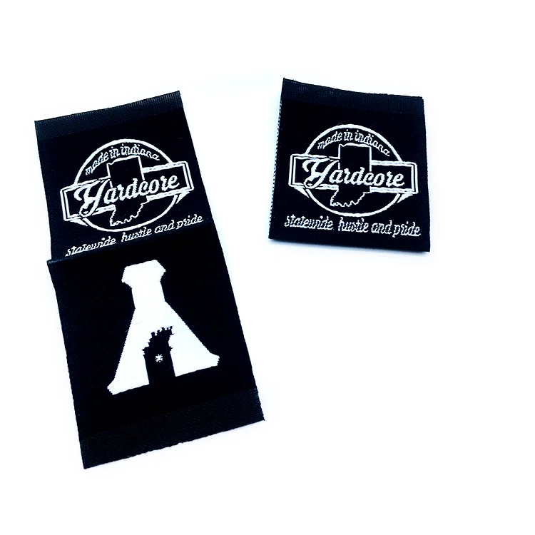 Custom high quality woven labels for clothes