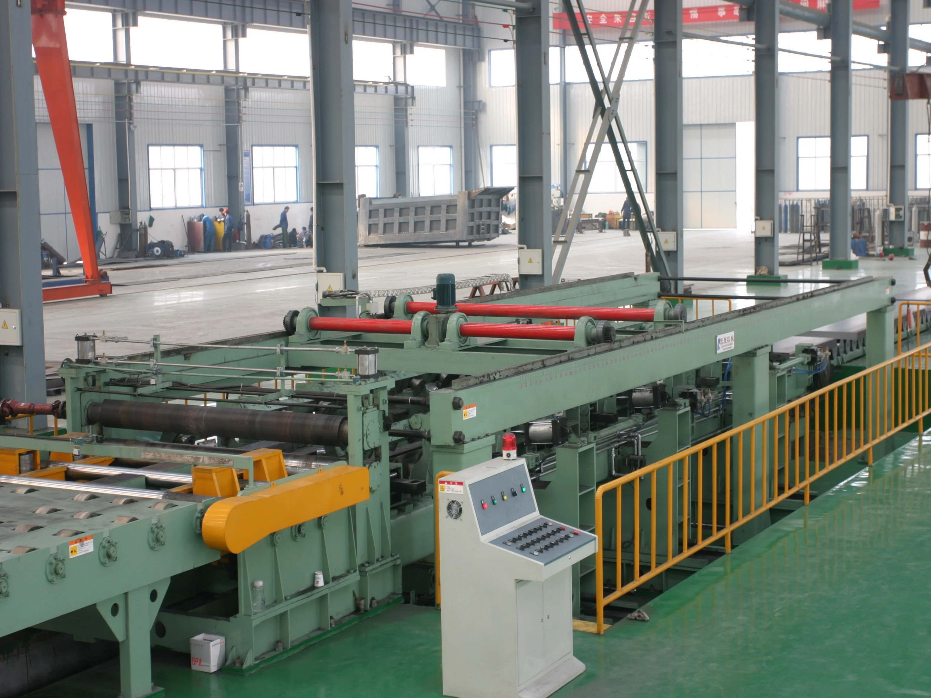 Heavy Cnc Coil Uncoiler Steel Plate Leveling High Speed Shear Metal Flat Shearing Leveler Cut-To-Length Lines Shearing Machine
