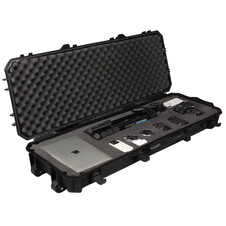 High-Quality 43 inch Portable Storage Case IP67 Waterproof Hard Case With Foam For Outdoor Sport