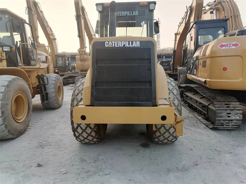 used road roller cat CS583 used Used Caterpillar compactor CS683 CS583 Vibration ROAD ROLLER Compactor caterpillar  for sale