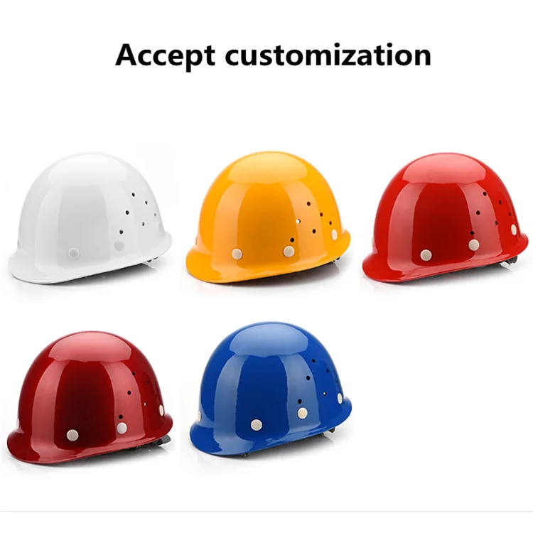 Strengthen Industrial ABS material safety helmets with chin strap safety msa hat helmet