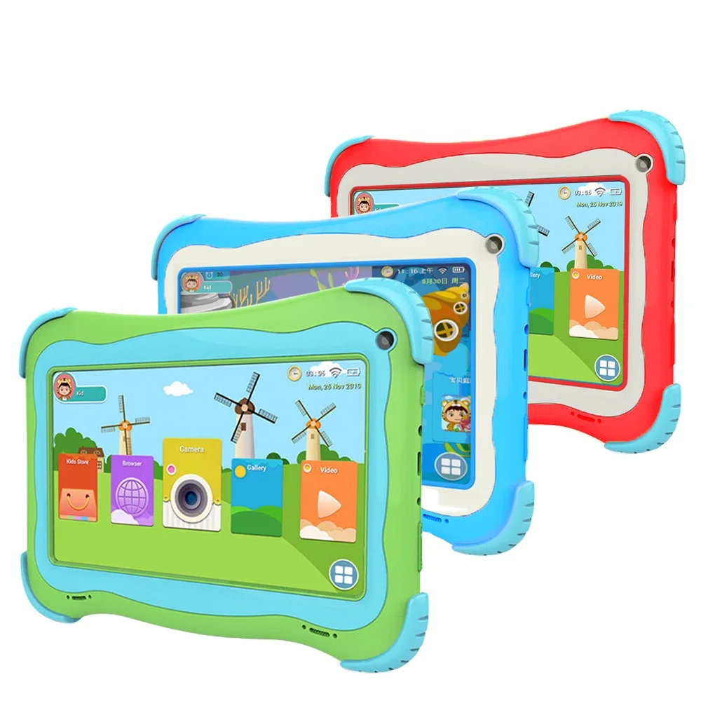 cheap price tablet 7 inch RK3326 1+16G Android 10.0 with GMS certification children tablet kids learning tablets educational