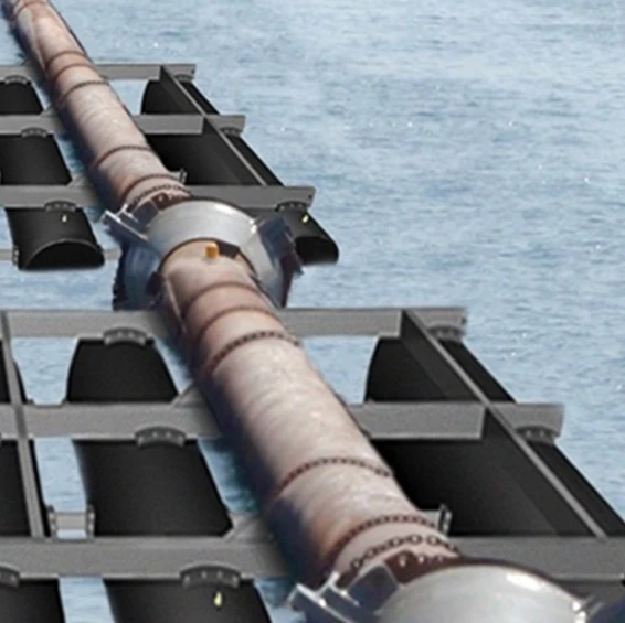 Плавающая стальная понтонная машина мобильный поплавок для Hdpe дноуглубительной трубы/поплавок труб hdpe