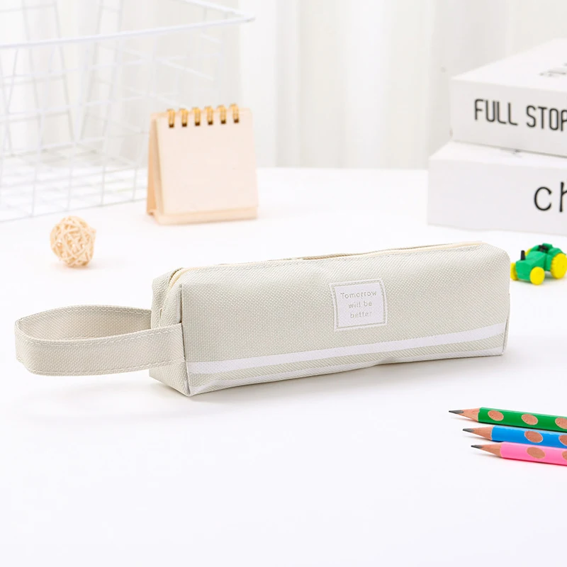 Wholesale pencil case bags and customized logo cute cartoon girl beautiful pencil case school pencil case