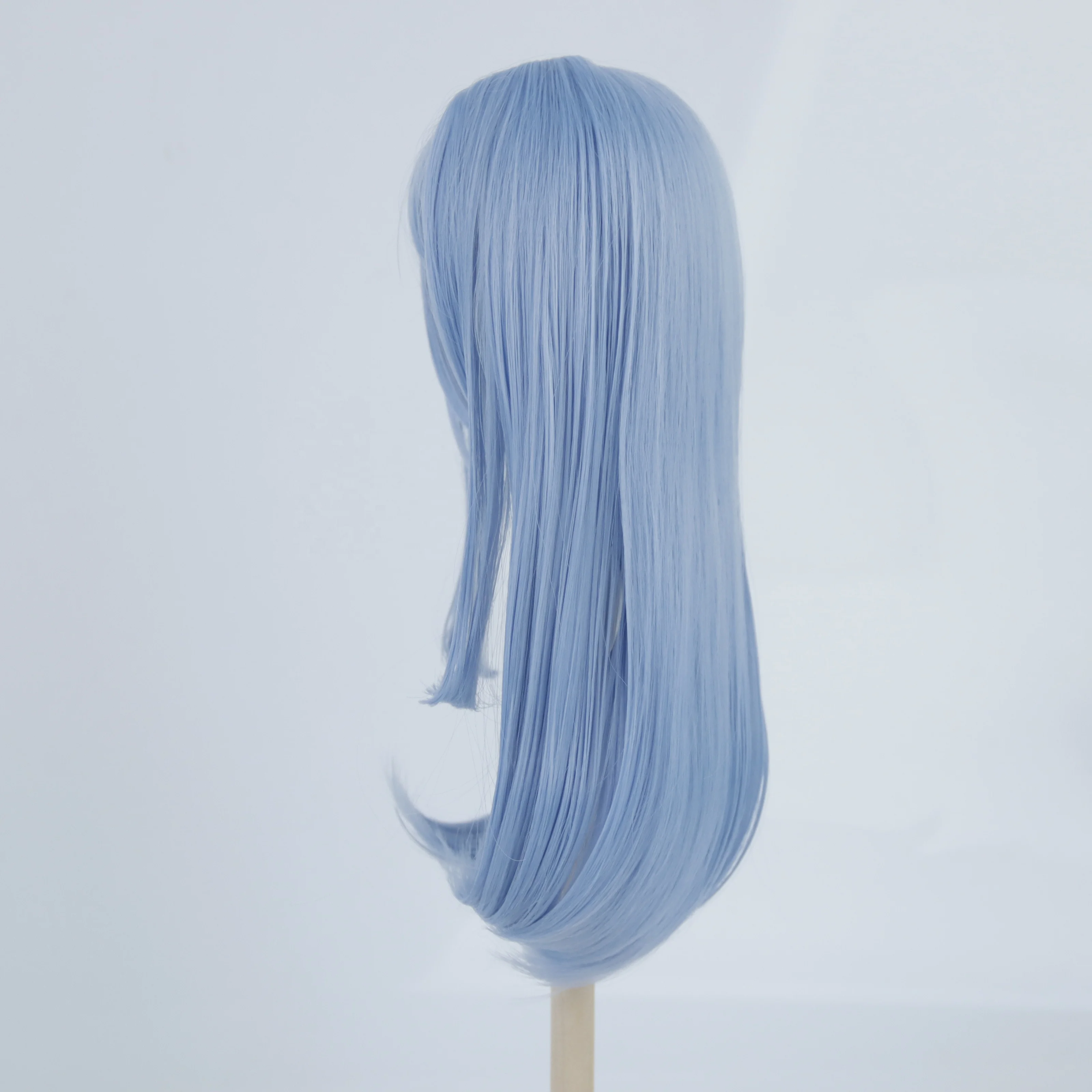 Purple Blue BJD hair synthetic remy wig for 8-9 inch 1/3 SD bjd doll accessories inner buckle 22cm to 24cm head wigs
