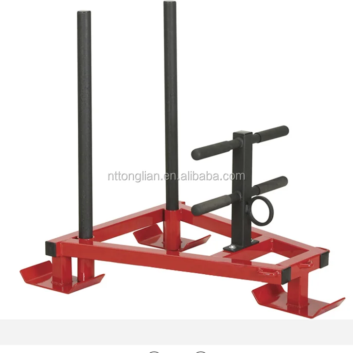 
Push Sled Pull Sled Push Pull Sled GYm fitness sleigh 
