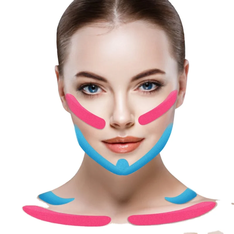 Cotton Face Protection Strips Kinesiology tape sports For Face Skin Multifunctional