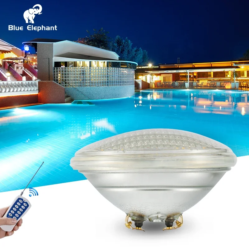 Par56 Led Lamp 12V Ip68 Waterproof Adjustable Glass Replacement Underwater Bulb Swimming Pool Light With High Quality