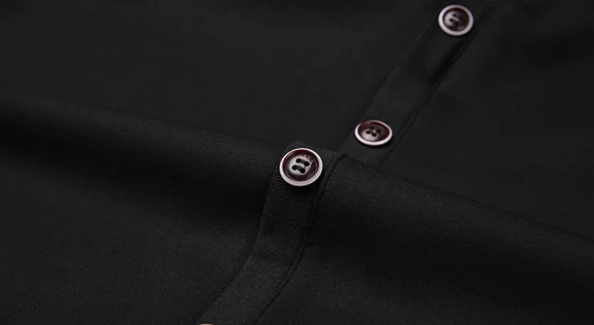 long sleeve  new style  v-neck false two t-shirts for men custom