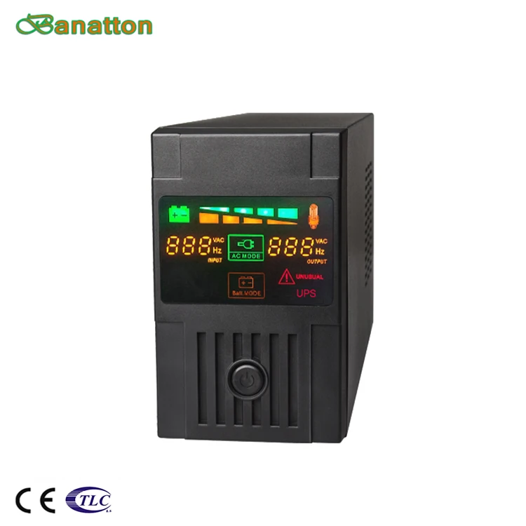 Высокая частота Оффлайн Ups Line-интерактивные ИБП 1500VA/900W