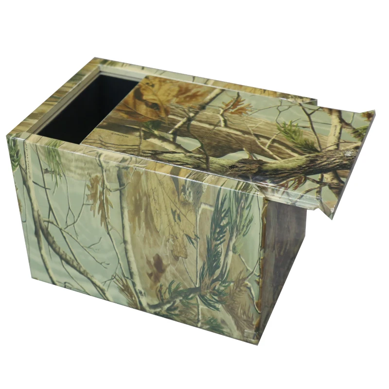 Factory custom  water transfer printing wood cremation urns