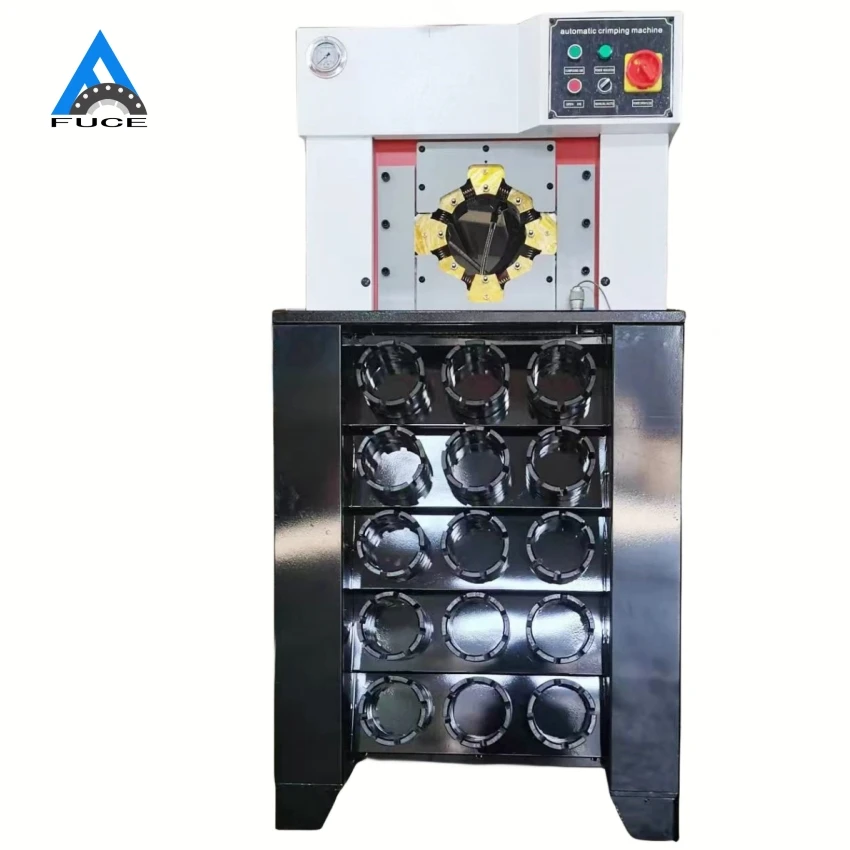 Automatic 1/8-3' 3-76MM Uniflex hydraulic hose press for sale wire assembly hose crimping machine pipe crimper