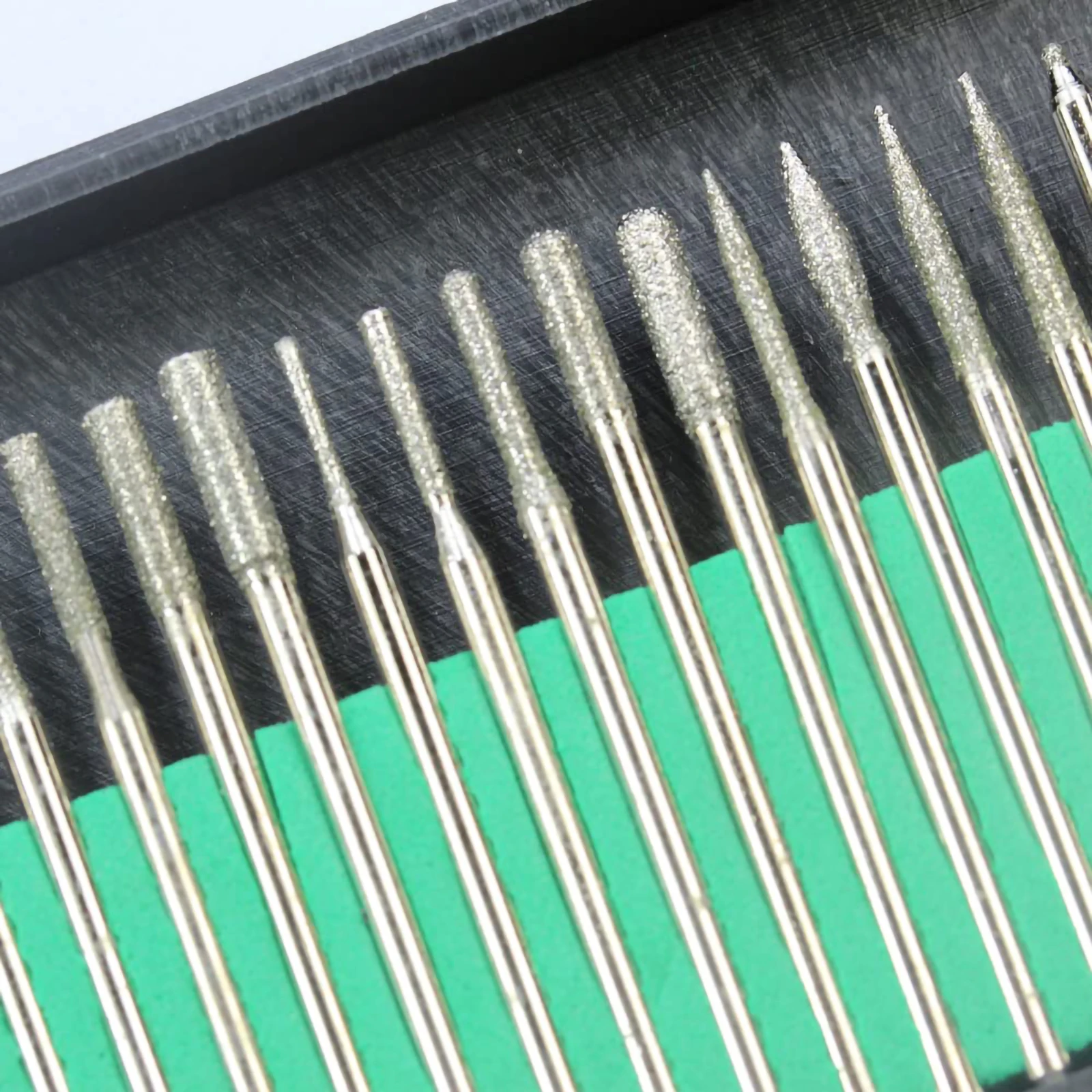 China Factory Wholesale 30PCS Tungsten Carbide Burr Stone Carving Tools Kit For Ceramic Glass Polishing Grinding Engraving
