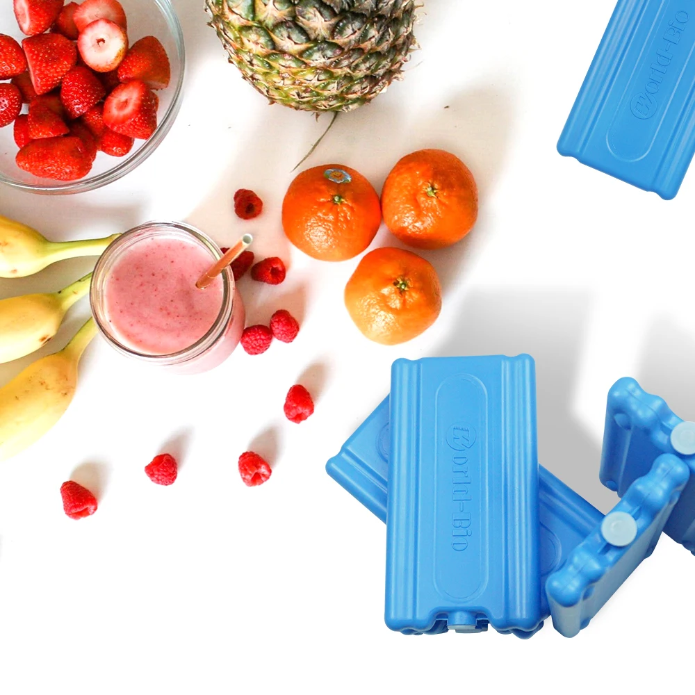 Top Selling Custom Reusable Wholesale OEM Plastic Ice Pack Ice Blocks Freezer Block Box Ice Brick Cool Pack