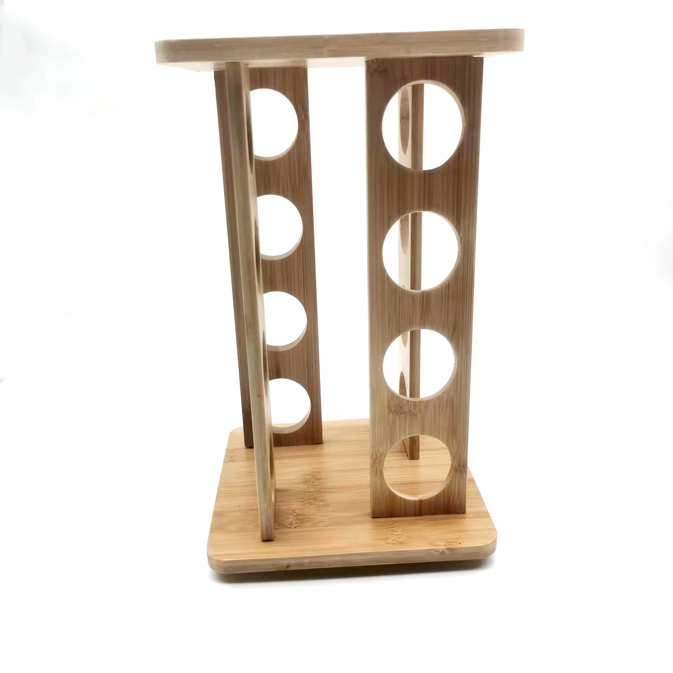Bamboo 16 Filled Bottle Spice Rack Black Spice Rack Stackable 3-tier Kitchen Masala Box Spice Rack Rotating