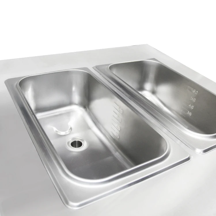 Best Sale  Goshen Guangzhou Factory 2+1 Mixer Soft Ice Cream Machine Ice Cream Roll Machine 3 Flavors Commercial Usede