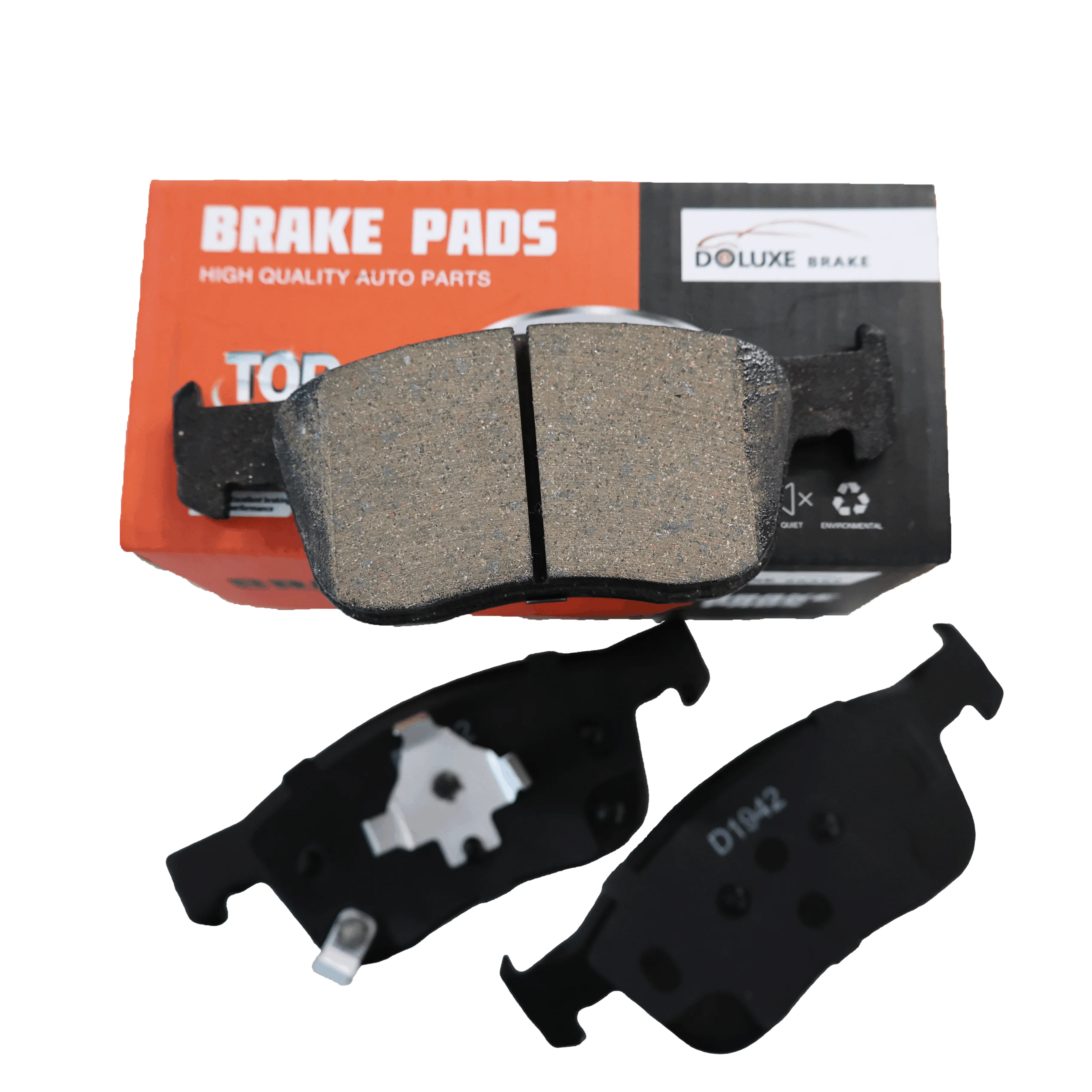 Auto Car Parts Automatic High Quality Ceramic Semi-Metallic Front Disc Brake Pads for Honda