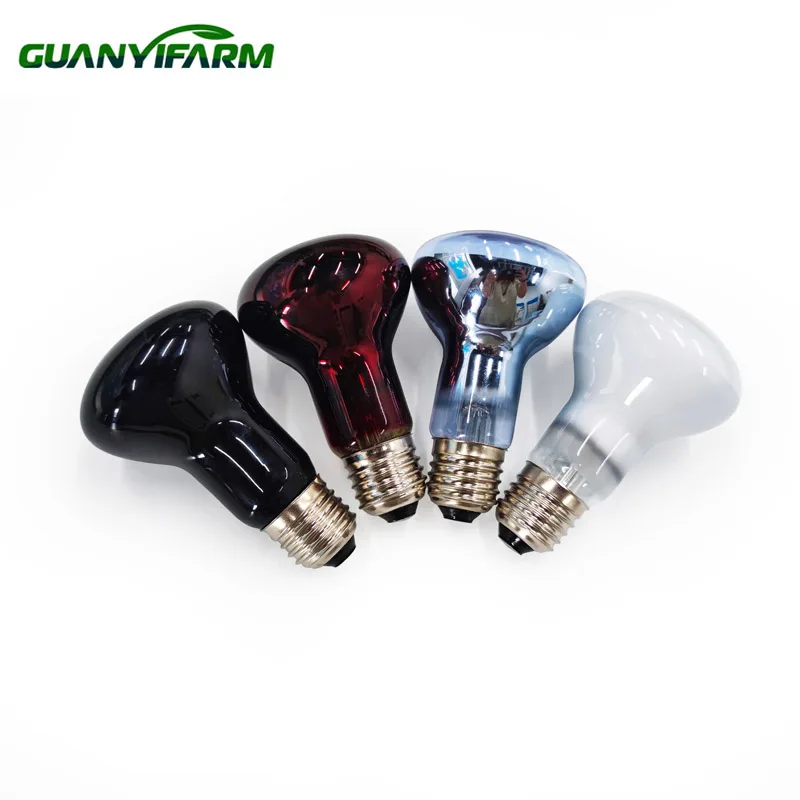 Factory high quality 25W 60W infrared heat lamp for lizard