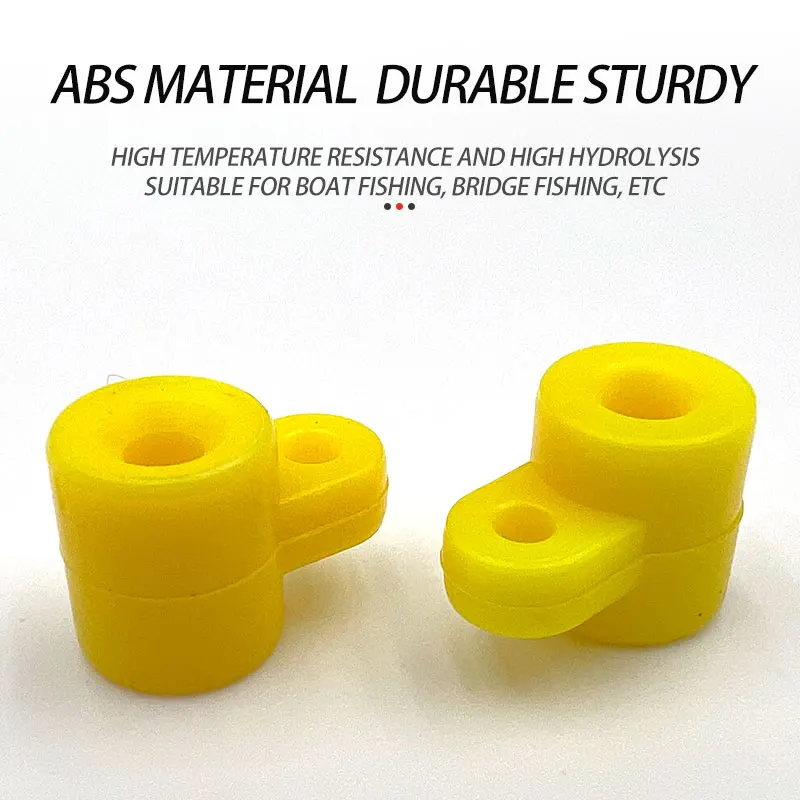 Heavy Duty Fishing Sinker Slide Fish Line Finder Slider Duo Lock Snaps connector Plastic head