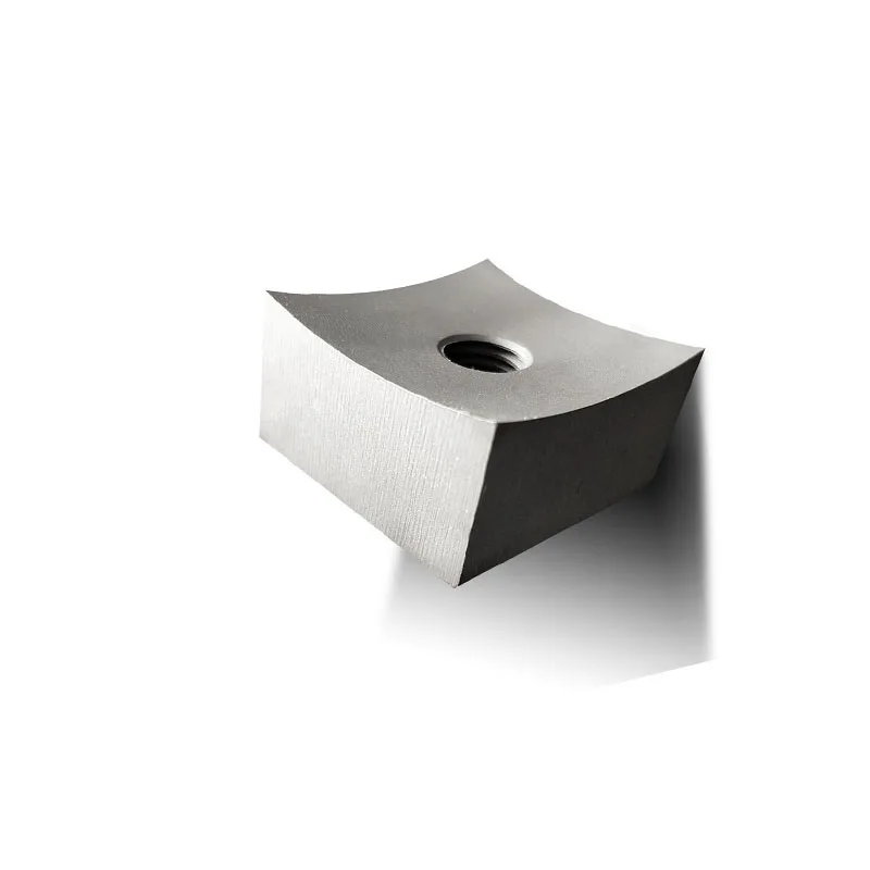 single shaft shredder rotor blades/knives for plastic recycling machine