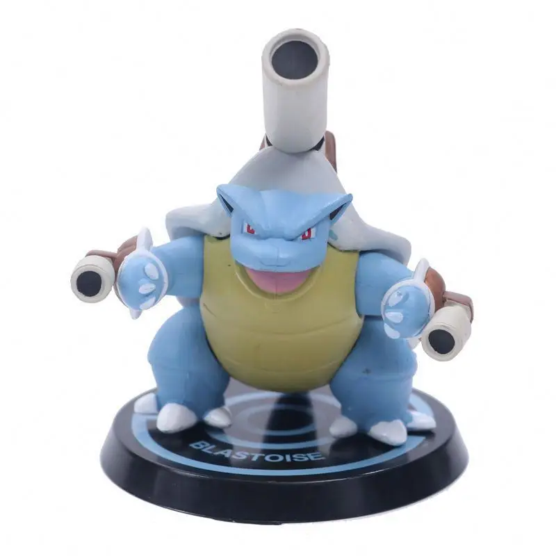 Набор фигурок аниме в 6 стилях Pika-chu Charmander Squirtle Mewtwo кукла из ПВХ японский мультипликационный персонаж Po-ke-moned фигурка