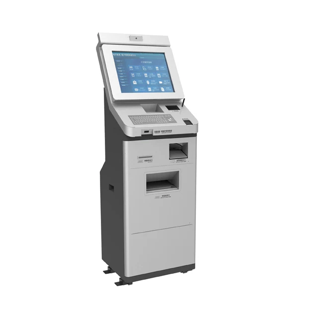 Direct Manufacture 110V Or 220V  Hotel Check In Inch Ordering Lcd Touch Screen 4k Monitor Payment Self Service Kiosk