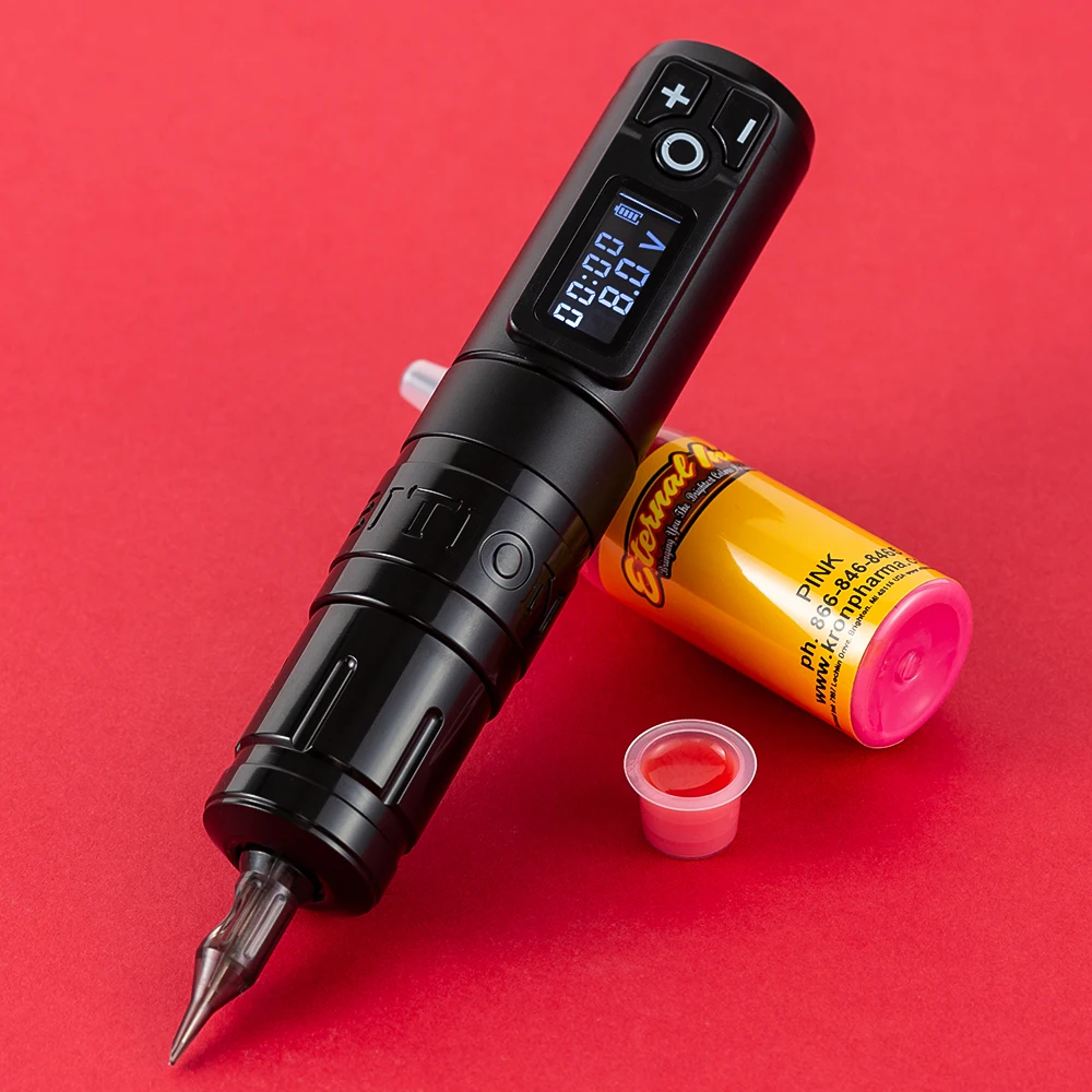 XNET Storm Wand Wireless Tattoo Machine Powerful Motor Professional Digital Electric Rotary Tattoo Pen Gun for Body Art