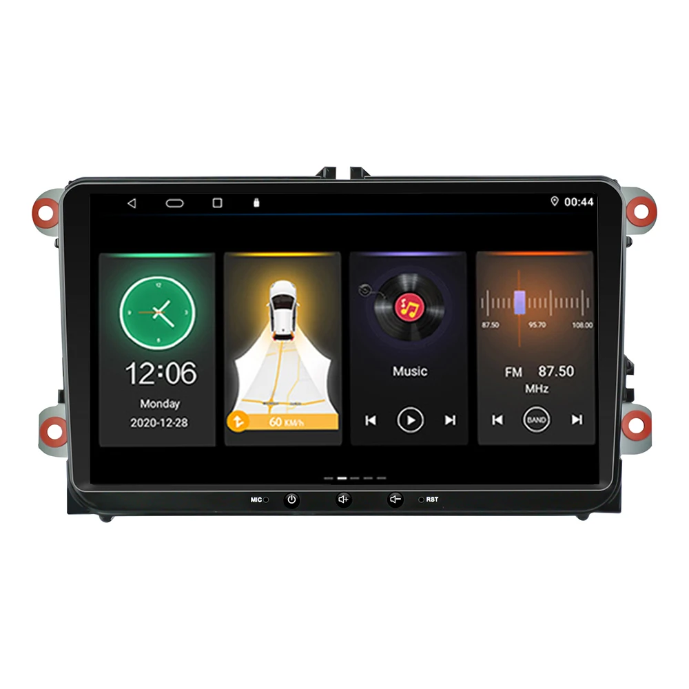 High Definition TFT Screen 9 inch for Car Radio Android 8.1 Mirror Link For VW Passat Golf MK5 MK6 Jetta T5 EOS POLO Player
