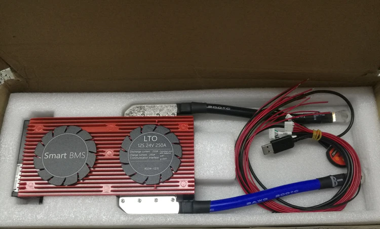  Литий-ионный Аккумулятор LifePO4 LTO PCBA 48 в BMS 16S для литиевой