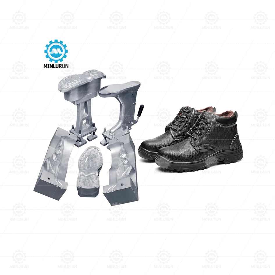 New Design Pu Dip Footwear Mold Plastic Sole Mould for Desma Automatic Machine Full Injection Molding Shoe