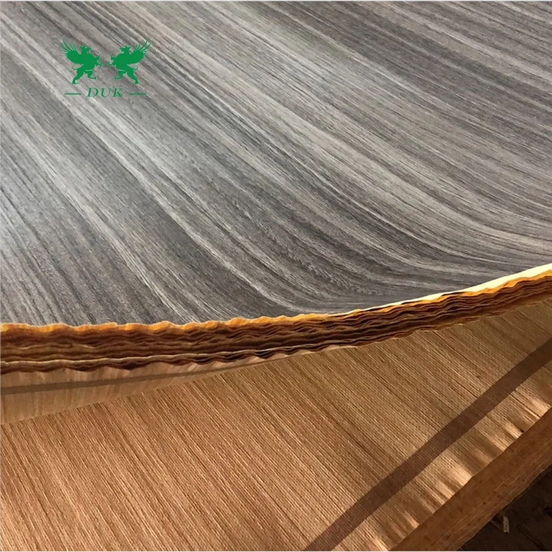 1250x2500x0.4mm Melamine Paper Overlay Engineered Veneer Sheet for Egypt Market