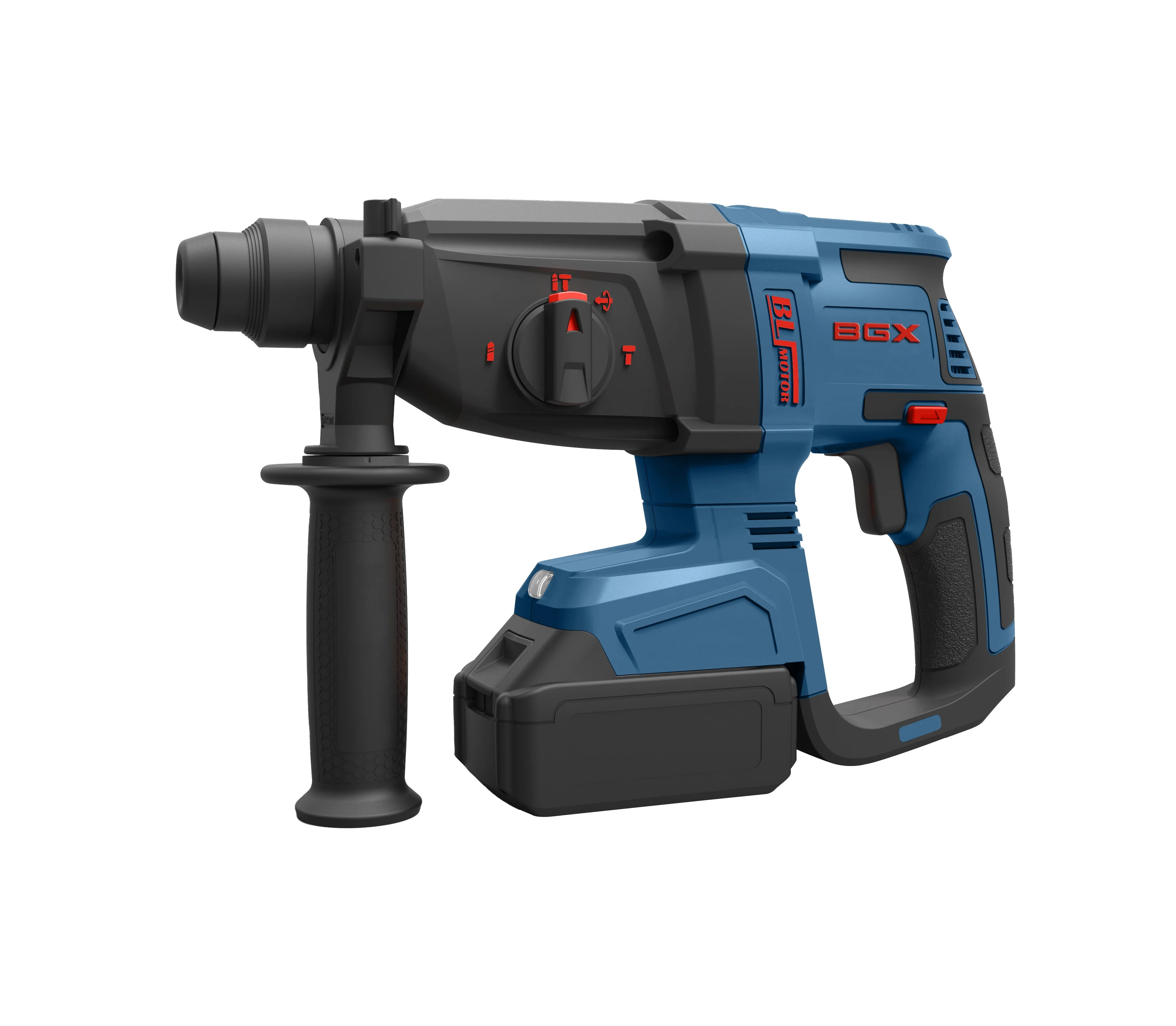 BGX 20V Cordless Rechargeable Lithium Electric Hammer Impact Drill Brushless Perceuse  Rotary Hammers