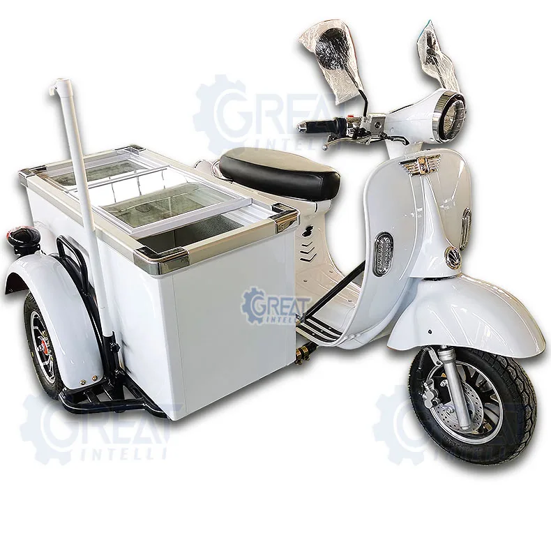 Мороженое торговый автомат piaggio ape van gelati трехколесный скутер
