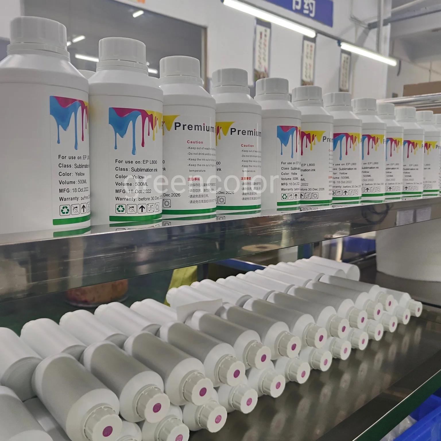 Factory price refill dye ink use for epson workforce pro WF C5890 WF C5890A C5390 C5390A premium printer ink